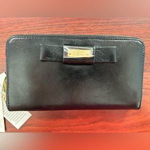 NWT Badgley Mischa Black Leather Wallet